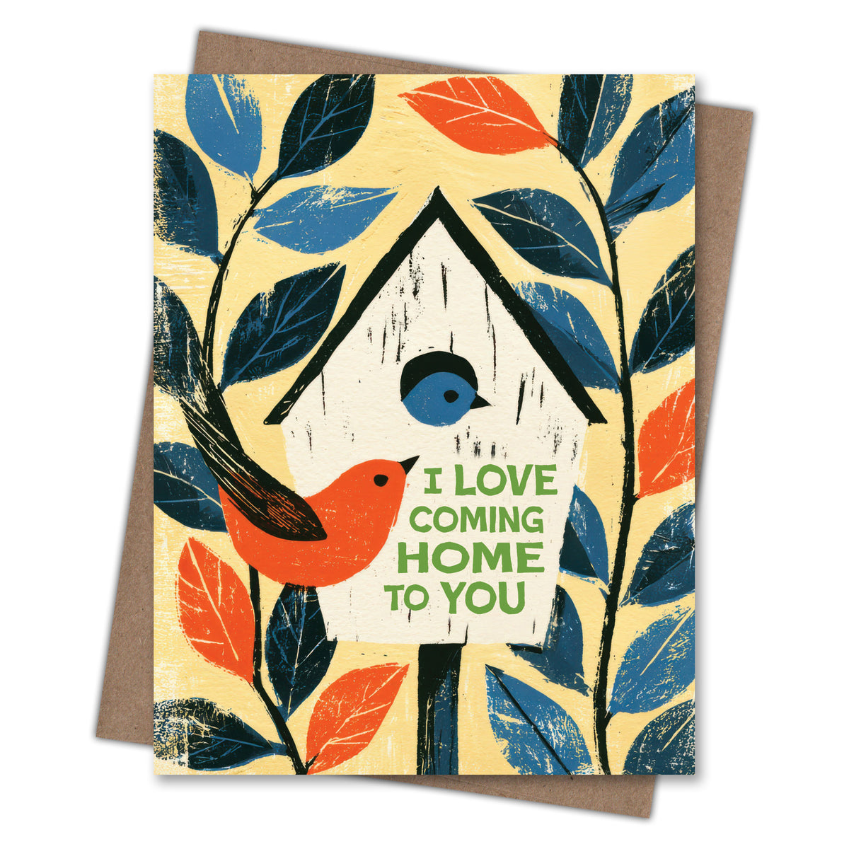 Recycled kraft envelope