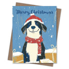 Australian Shepherd - Recycled Christmas Card for Dog Lovers