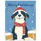 Australian Shepherd - Recycled Christmas Card for Dog Lovers