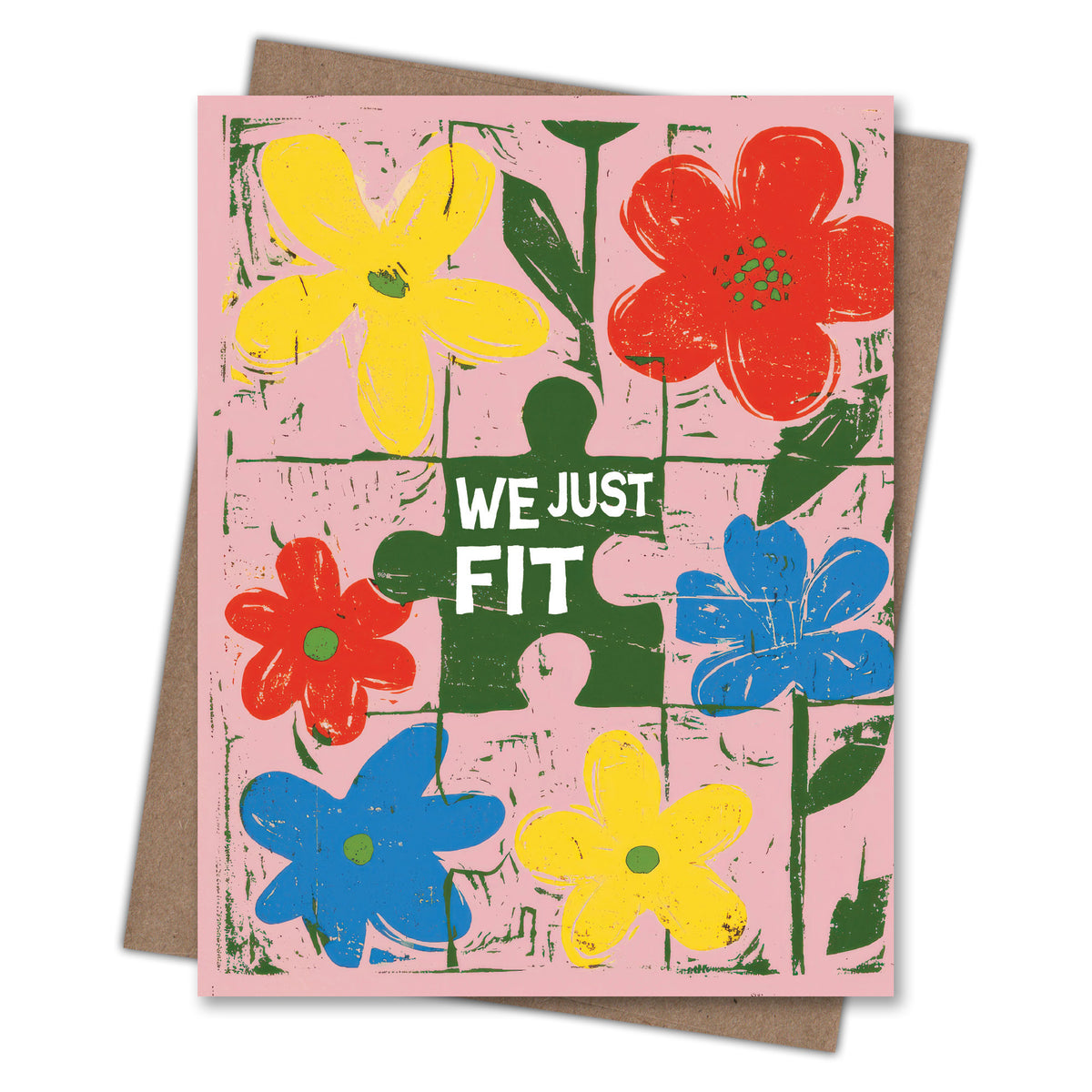 Recycled kraft envelope